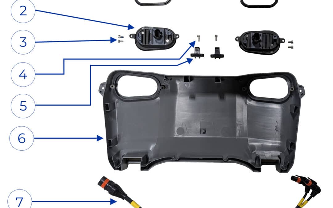 T50 Front Shell of Frame